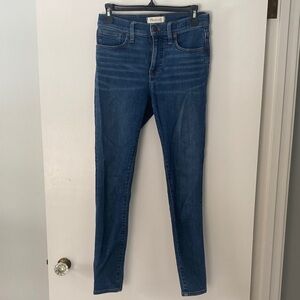 Madewell Women's Dark Blue Skinny Jeans